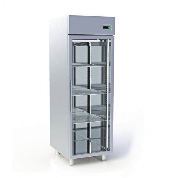 Ψυγείο θάλαμος κατάψυξης με 1 γυάλινη πόρτα 400lt SLIMLINE AB-05G