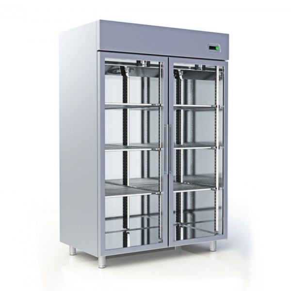 Ψυγείο θάλαμος συντήρησης με 2 γυάλινες πόρτες 1400lt GASTROLINE AV-14G