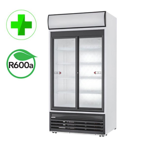 Ψυγείο Βιτρίνα Φαρμακείου με 2 Πόρτες Pharmacy LP-1000S MED