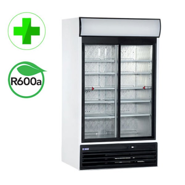 Ψυγείο Βιτρίνα Φαρμακείου με 2 Πόρτες Pharmacy LP-1200S MED