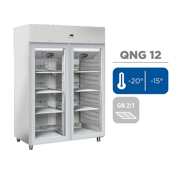 Ψυγείο Θάλαμος Συντήρηση με 2 Πόρτες GN 2/1 Cool Head QNG 12