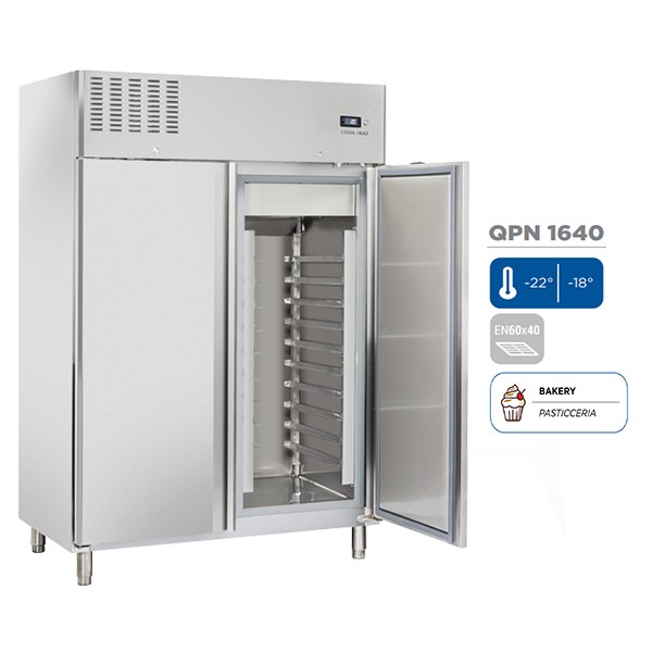 Ψυγείο Θάλαμος Κατάψυξη 2 Πόρτες Cool Head QPN 1640