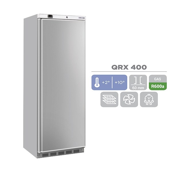 Ψυγείο Θάλαμος Συντήρηση με 1 Πόρτα Cool Head QRX 400