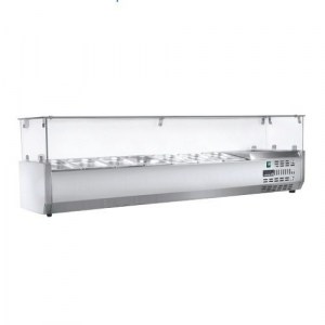 Επιτραπέζιο Επαγγελματικό Ψυγείο Σαλατών Τοίχου 4GN 1/3 NikiInox SA PI 118T3